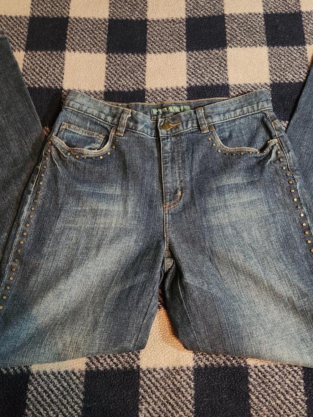 Y2k mcbling grunge style jeans by Ralph Lauren jeans